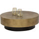 Bernaby 43.5 X 13.75 inch Antique Brass Coffee Table
